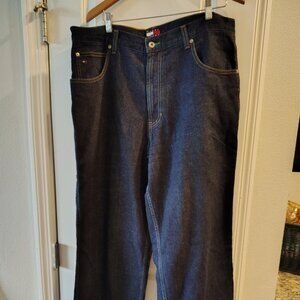 Men's Wide Legs Baggy 90's Tommy Hilfiger Carpenter Jeans